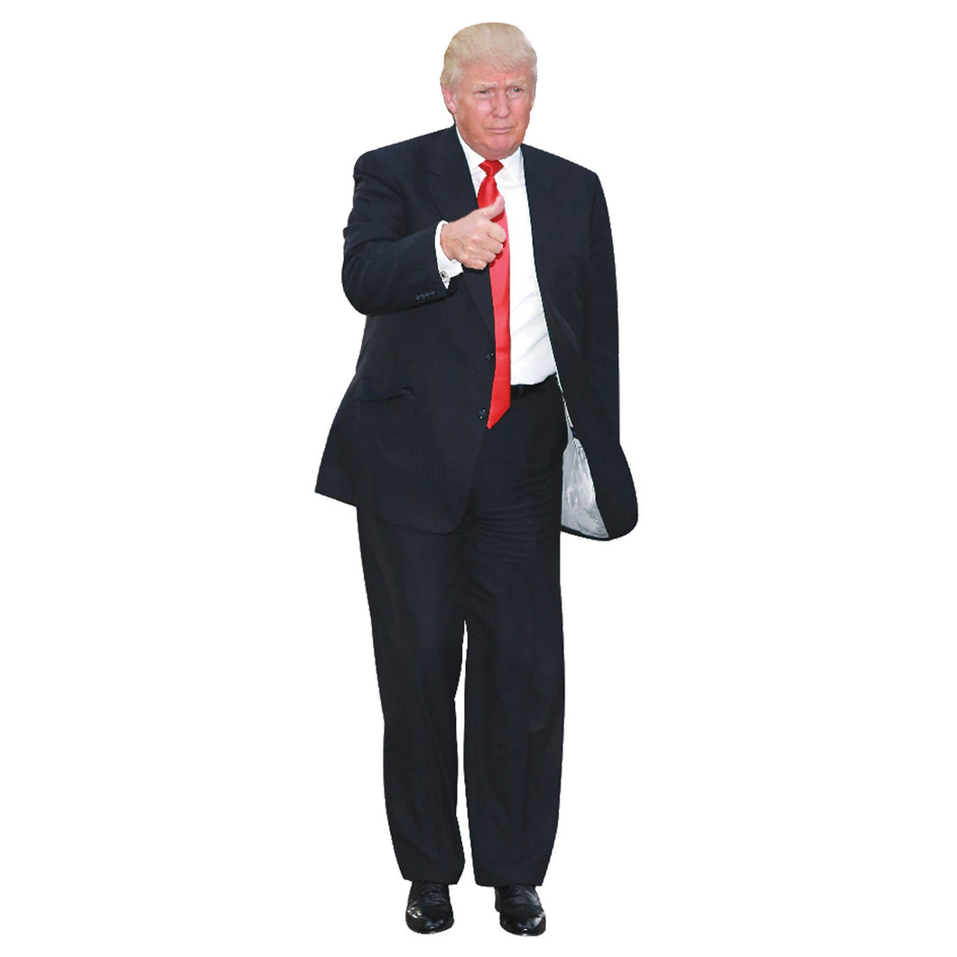 Donald Trump Life Size Cardboard Standup (Red Tie)Cardboard Standup 6 ft